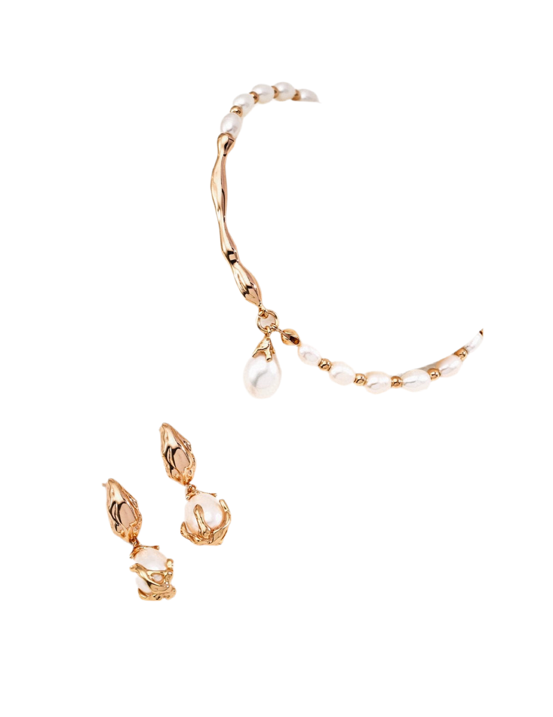 Susania Drop Pearl set