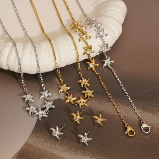 Dainty starfish set