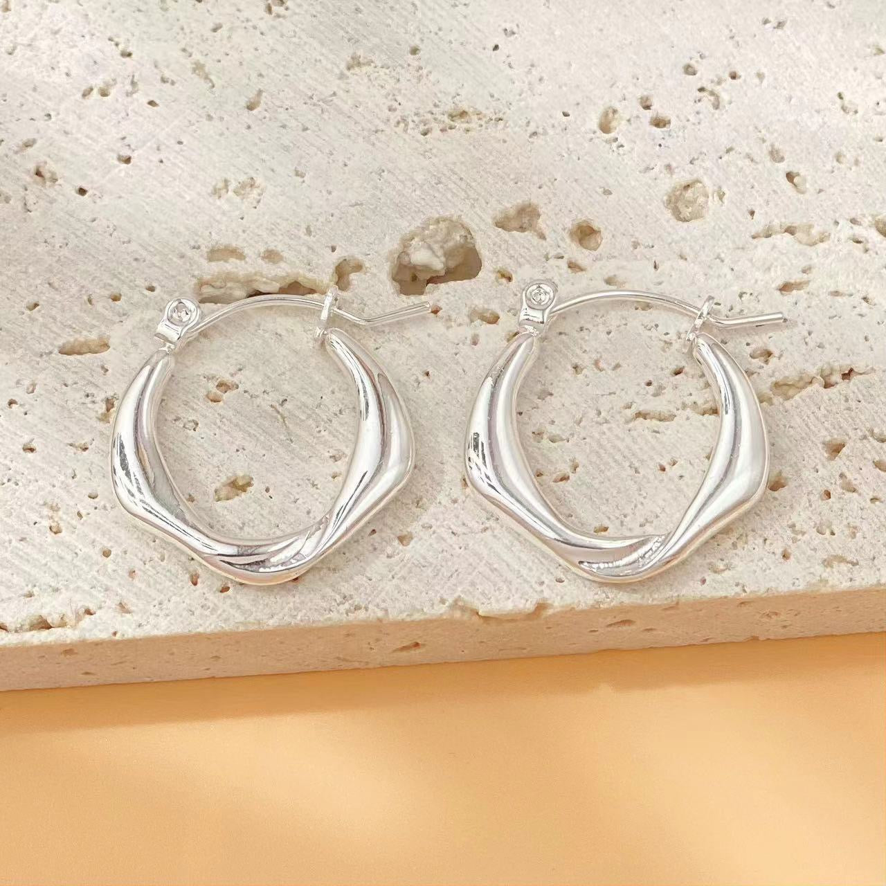 Gina hoops earrings