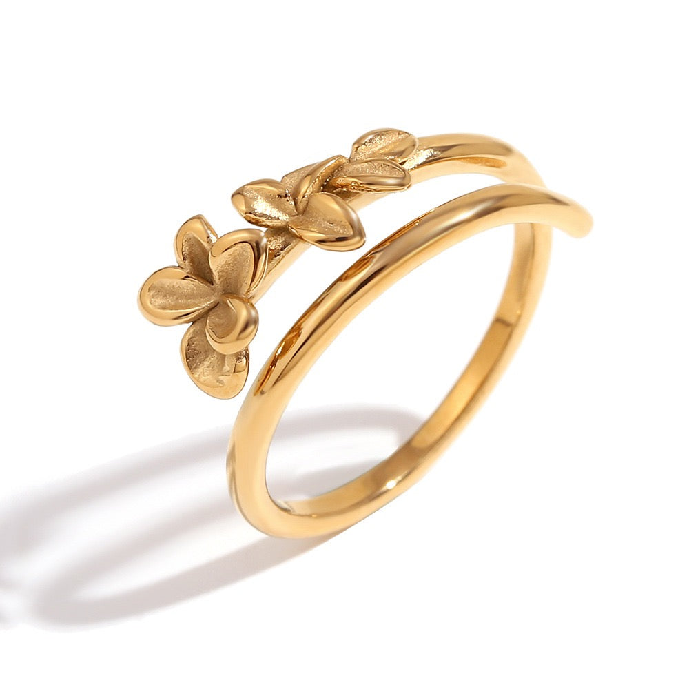 Pedro Flower line rings