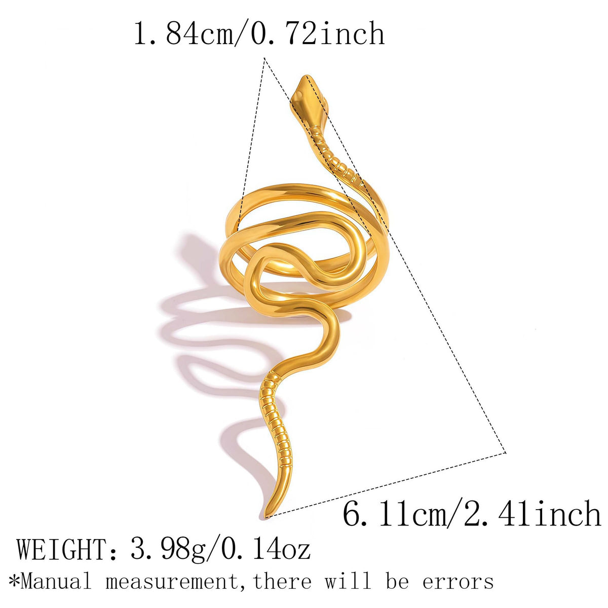 Tim Dainty snake ring