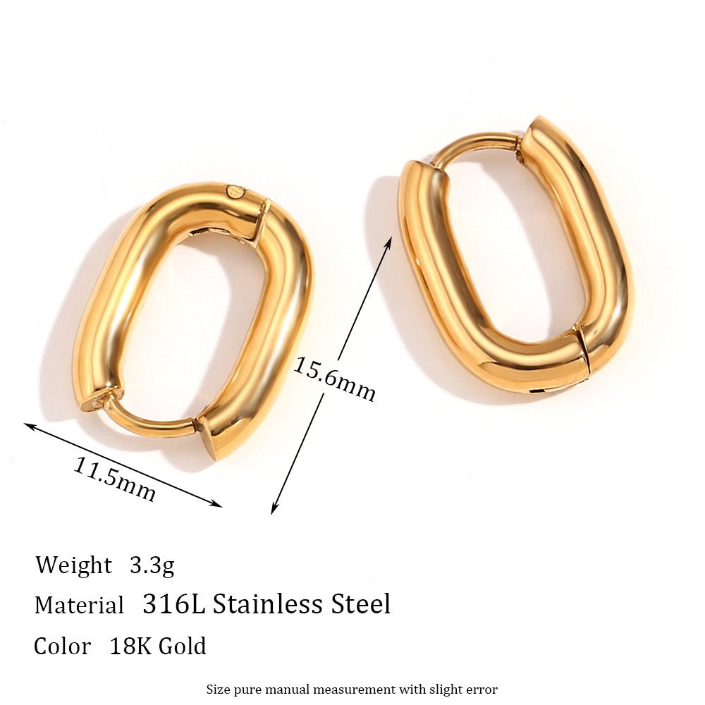 Classic shaped hoops