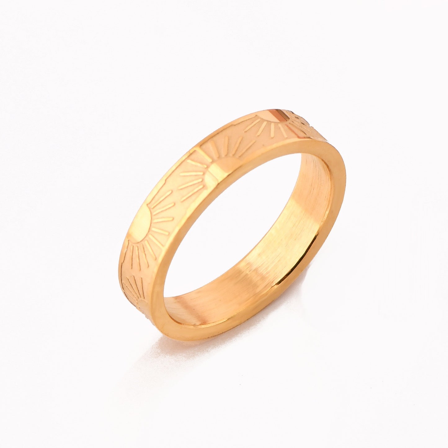 The sun band ring
