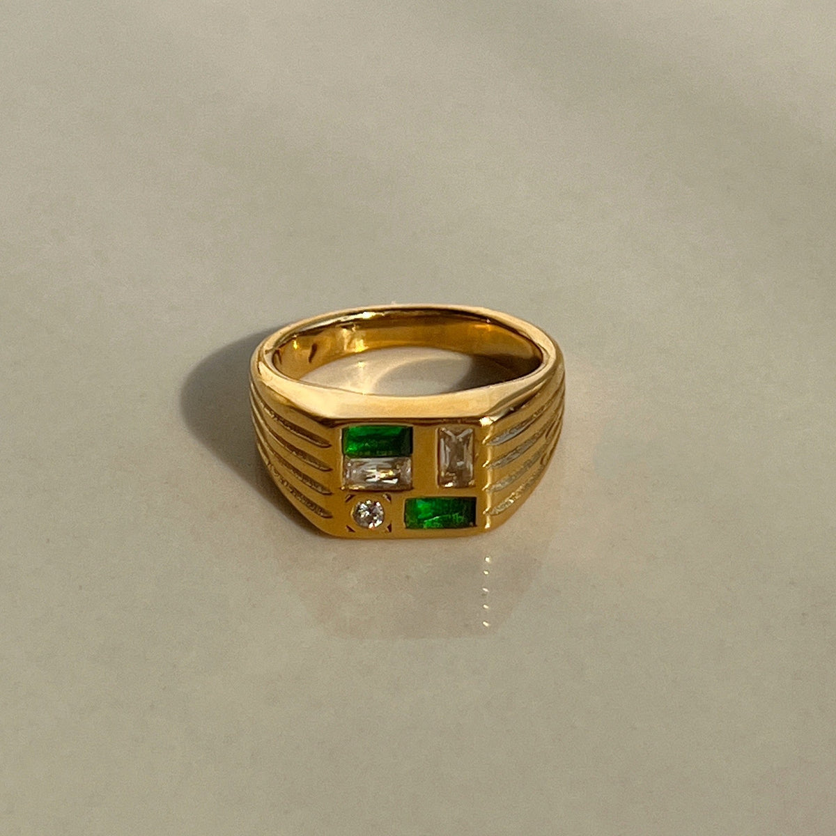 Valentina Emerald Rings