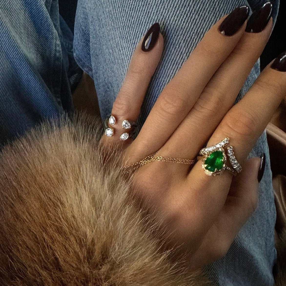 Valencia Zirconia Statement Ring