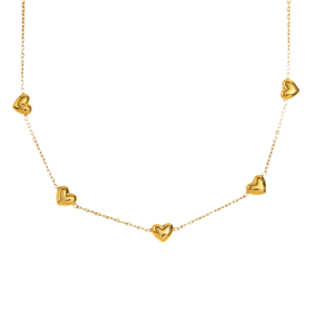 Dainty heart necklace