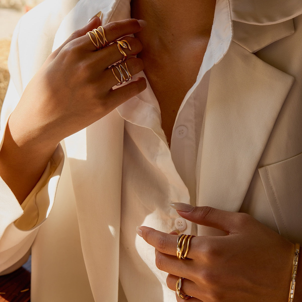 Serpentine Snake Ring