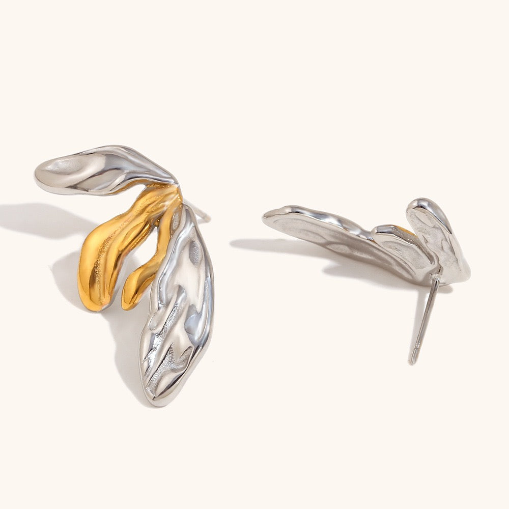 Texas square gate earrings