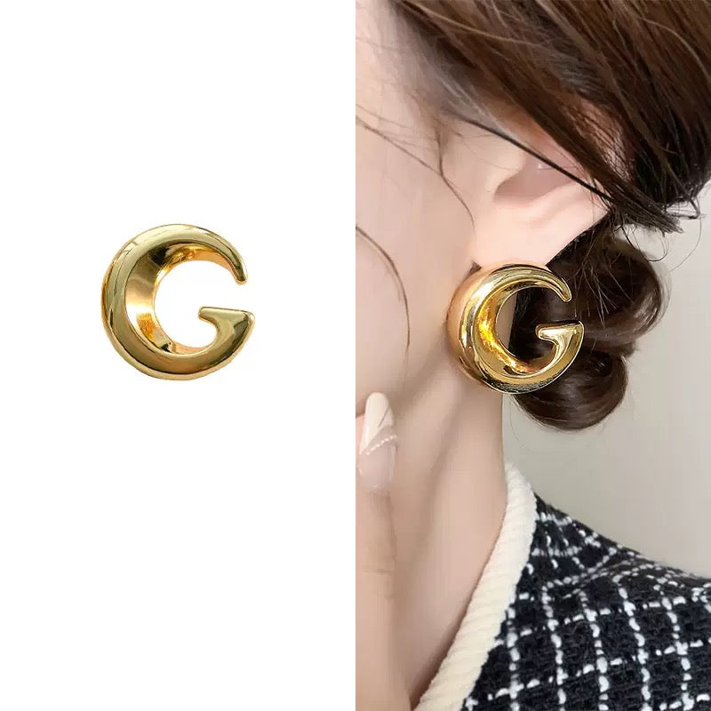 Texas square gate earrings