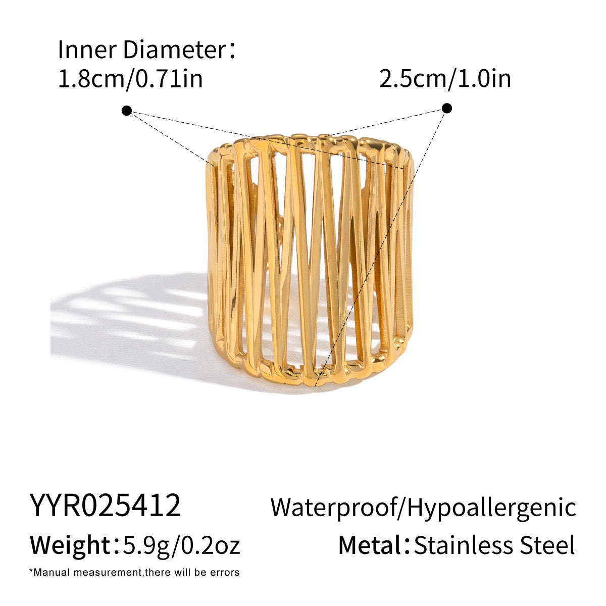 The lines statement ring