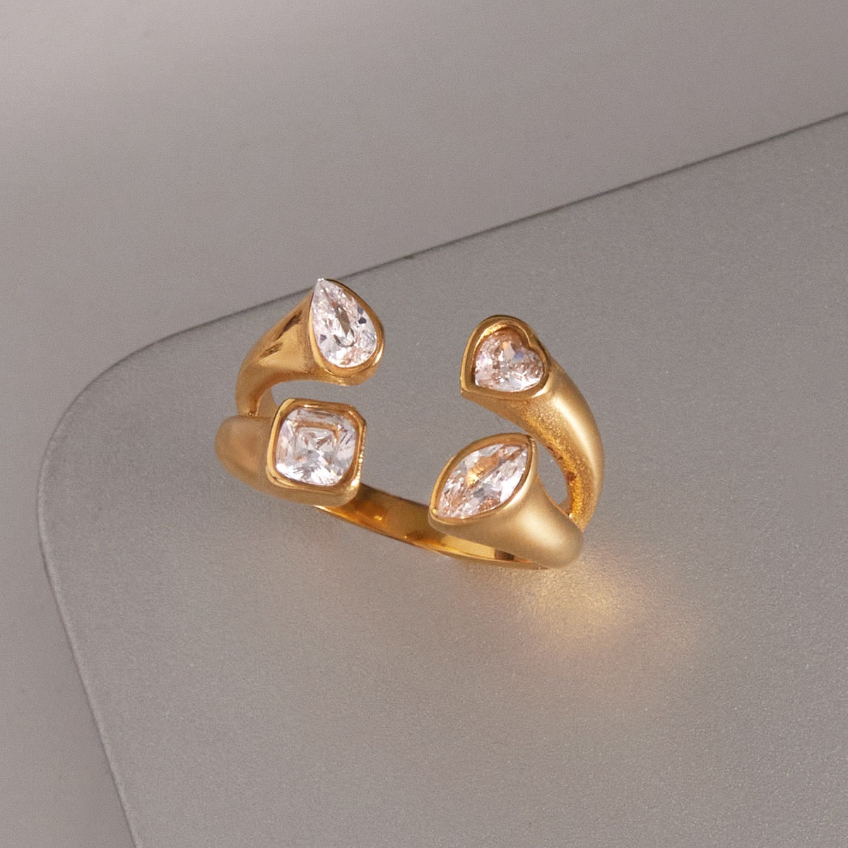 Valencia Zirconia Statement Ring