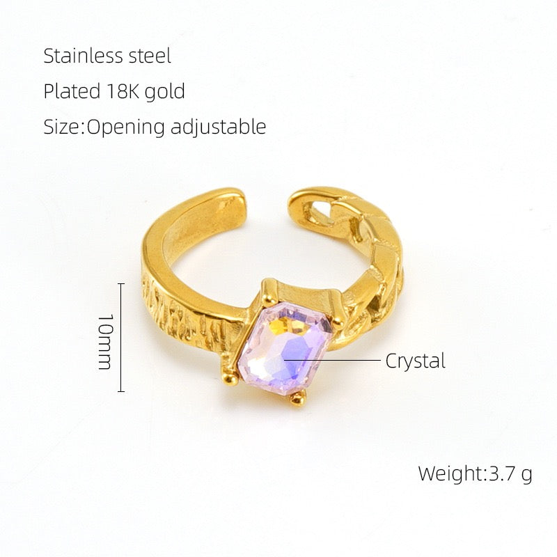 Iris Stone rings collection