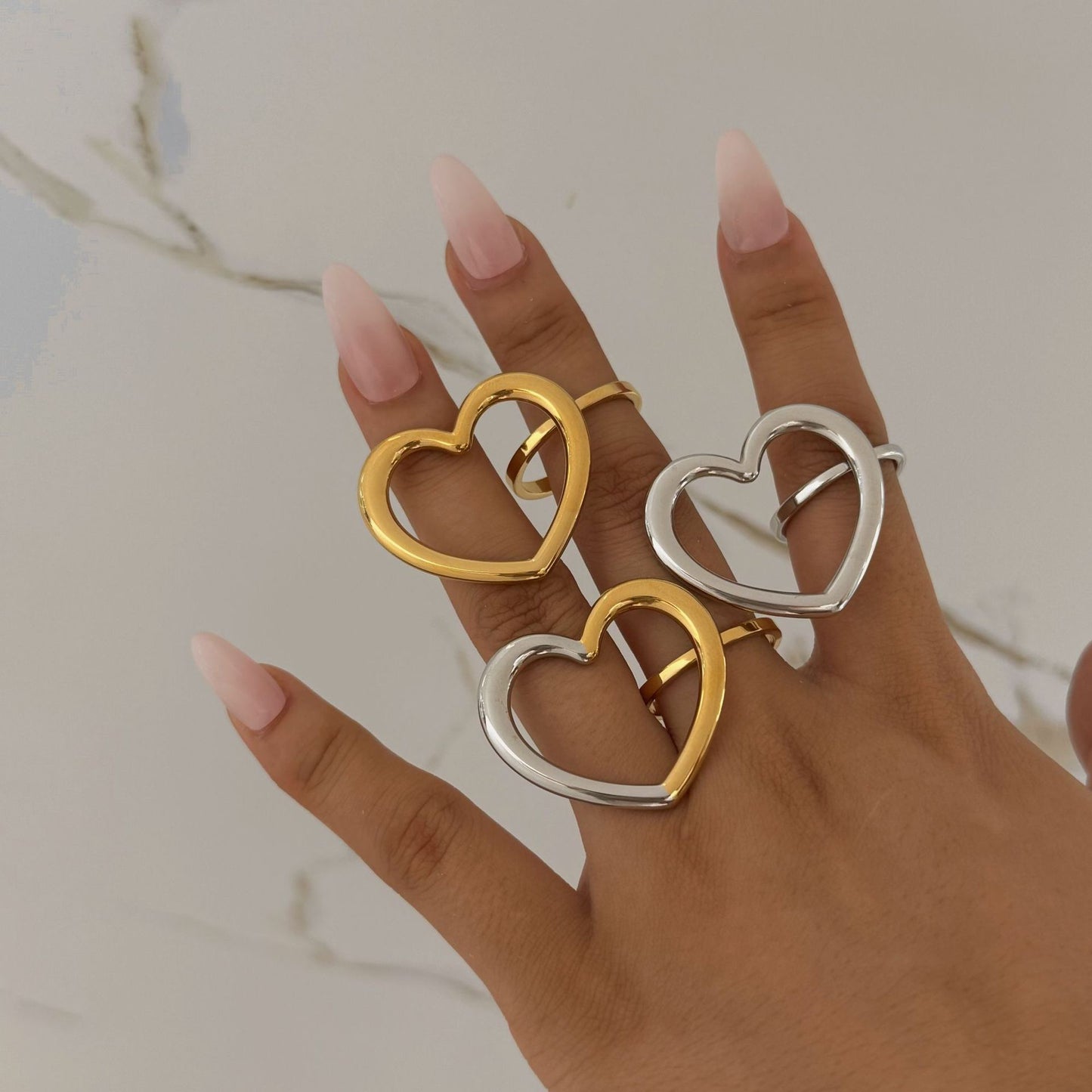Amora Heart Ring