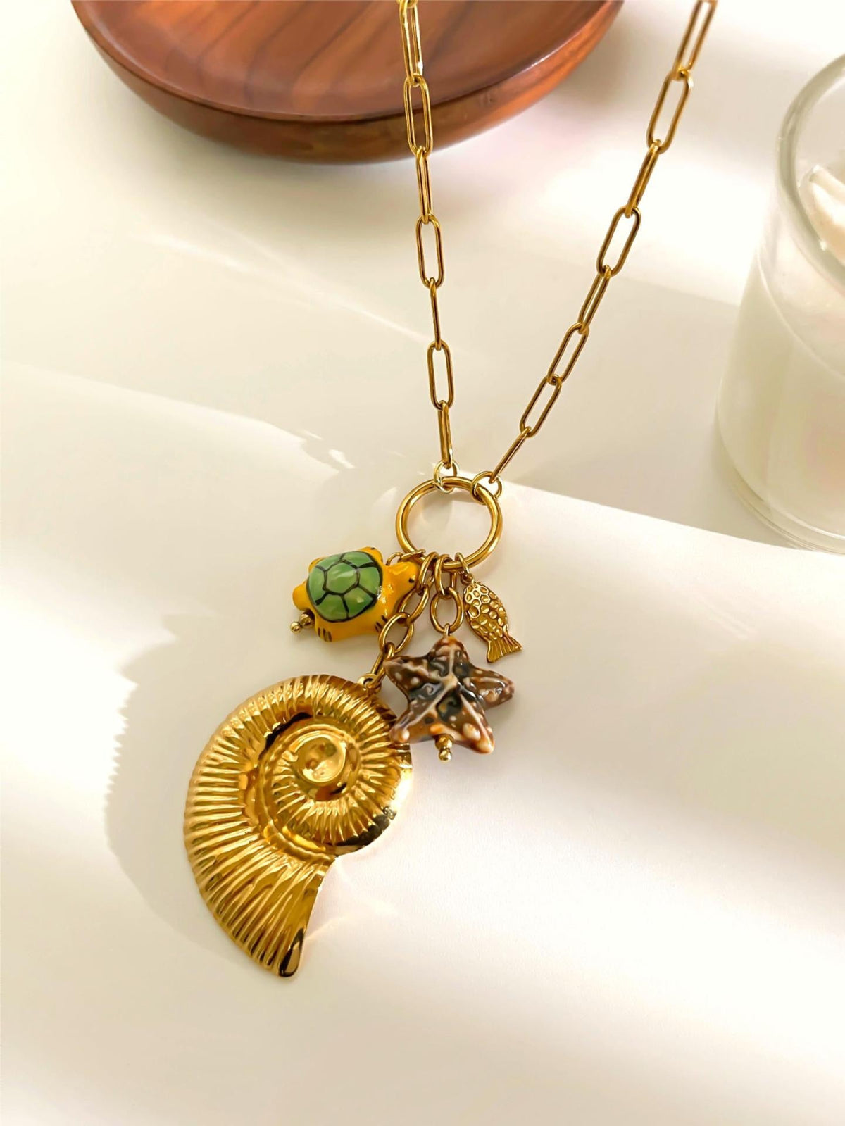Bondi Yuki summer handmade  charm necklaces