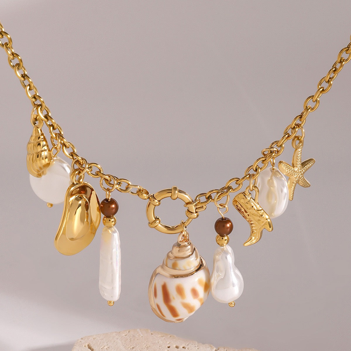 Bondi Yuki summer handmade  charm necklaces