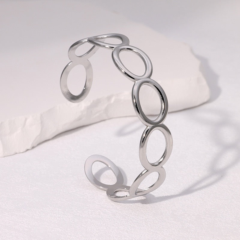 Hoop rings and bangles