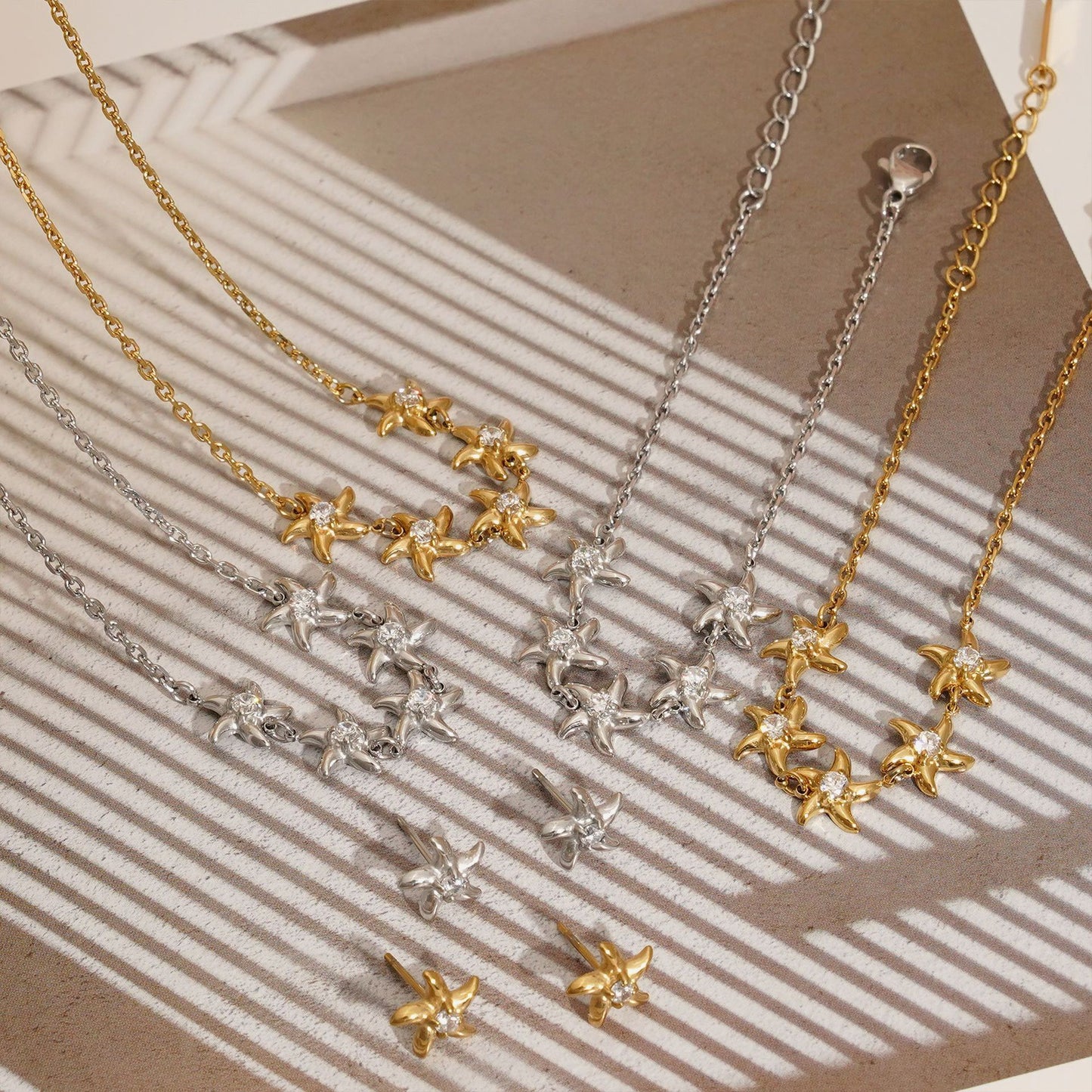 Dainty starfish set