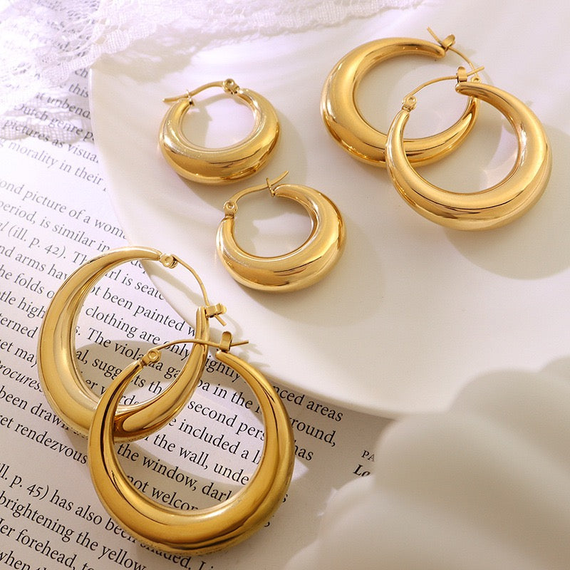 Classic shaped hoops