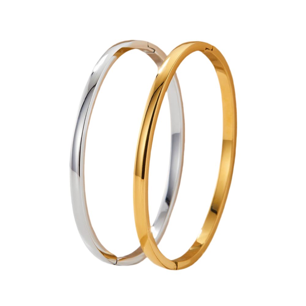 Classic round bangles