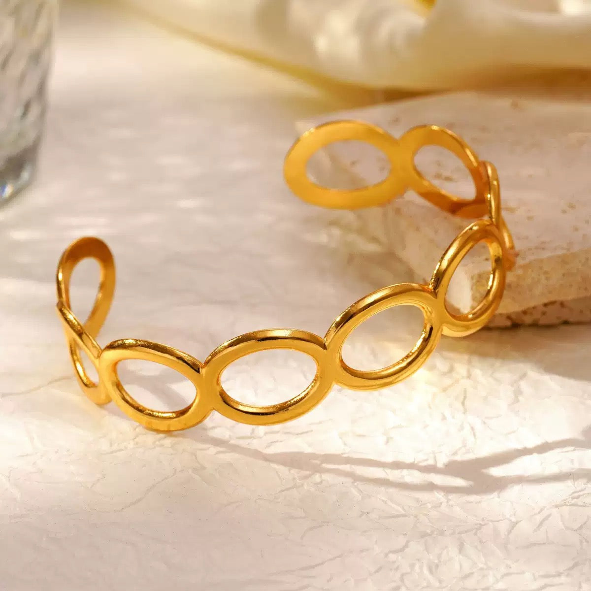 Hoop rings and bangles