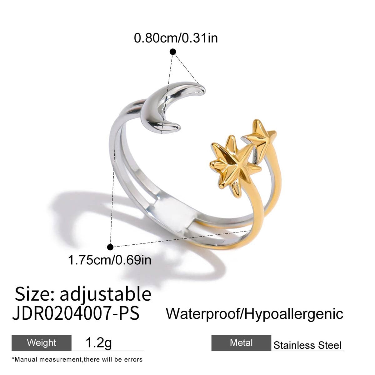 Shooting stars two tones ring