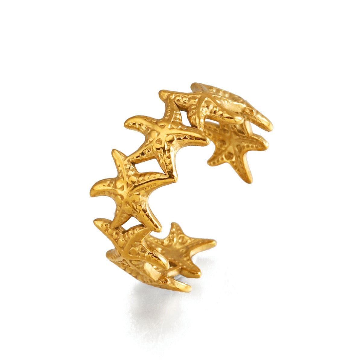 Starfish band rings