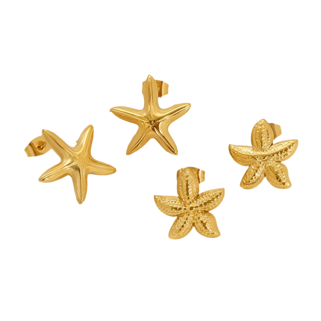 Dainty starfish studs
