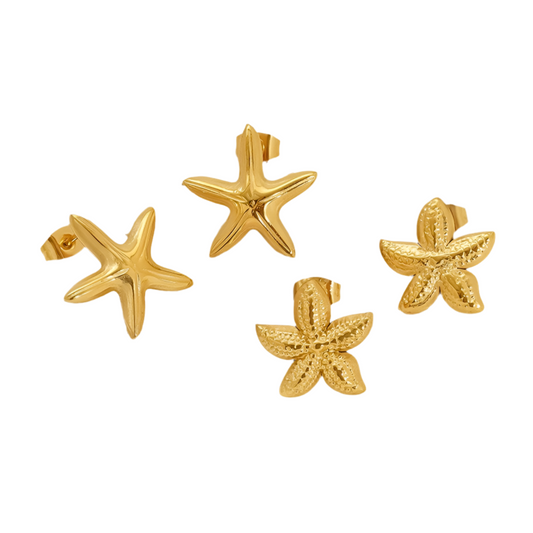 Dainty starfish studs