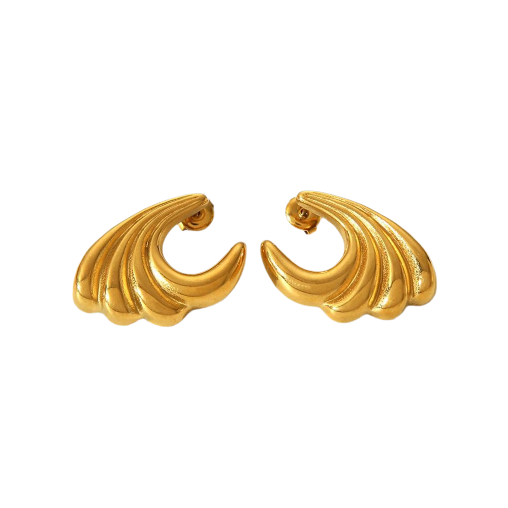 Bondi Eva wave earrings