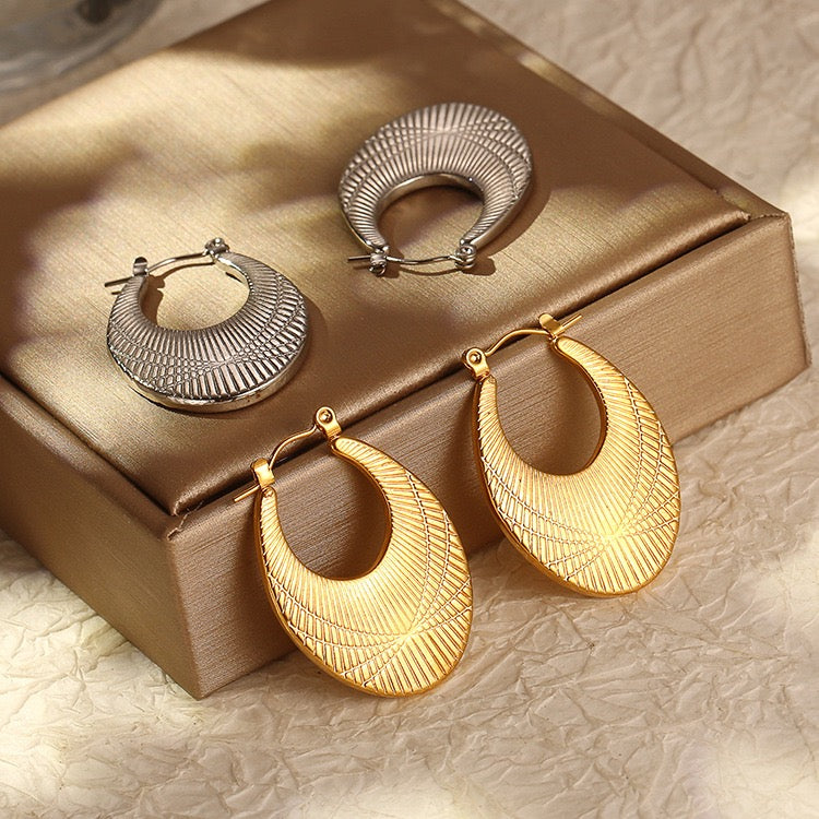 Solkatt sunny hoops earrings