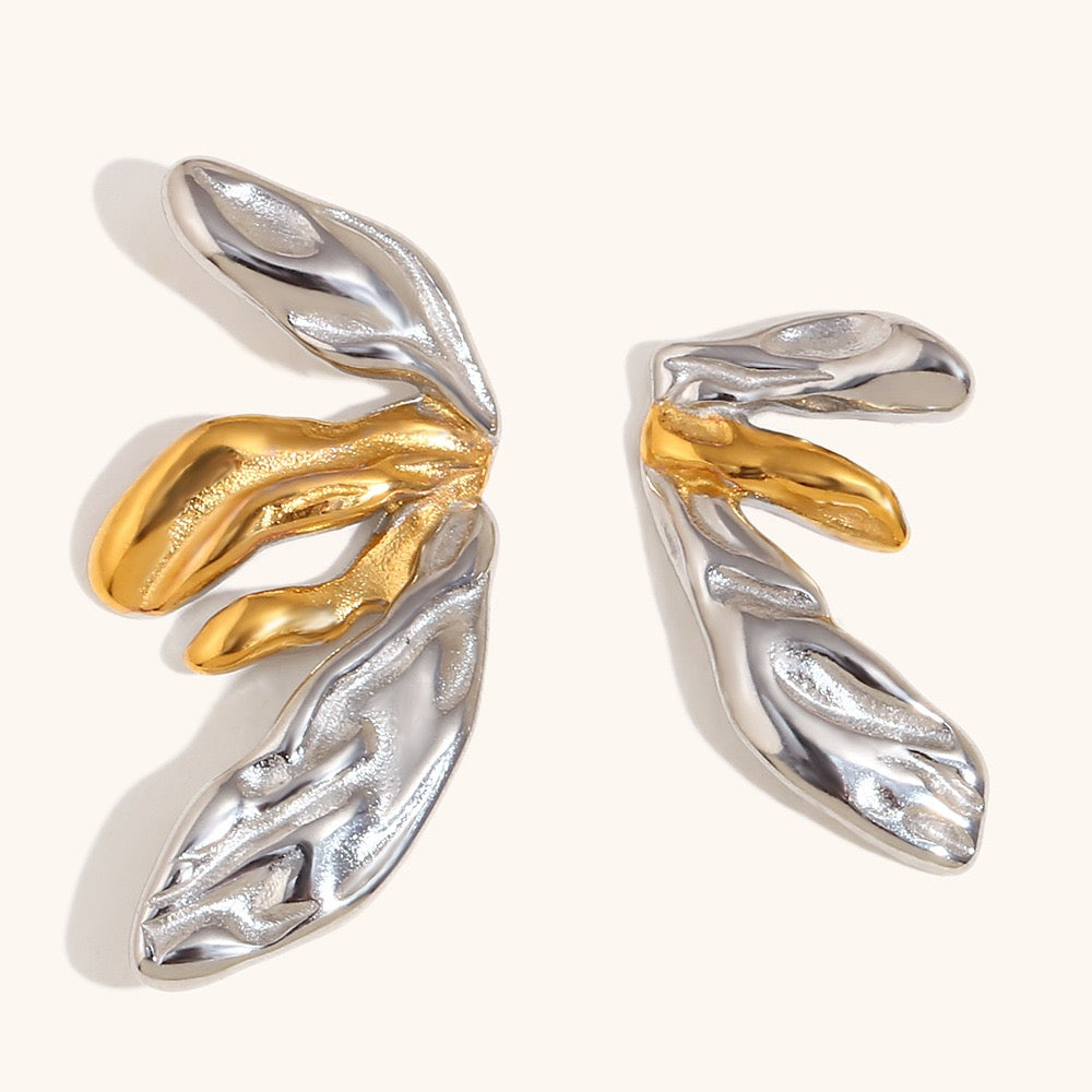 Texas square gate earrings