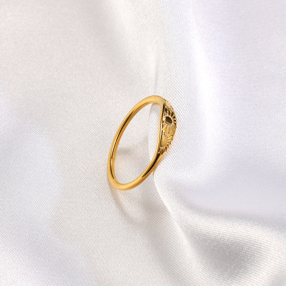 Aitana Sunrise dainty rings