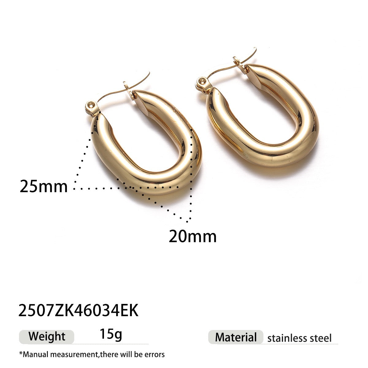 Classic shaped hoops