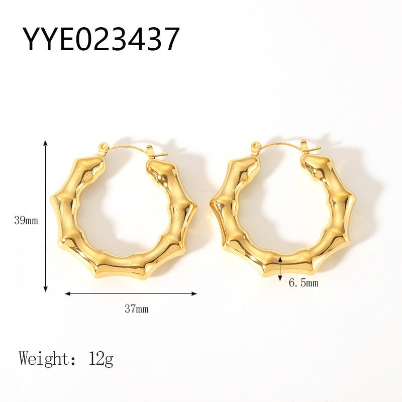 Classic shaped hoops