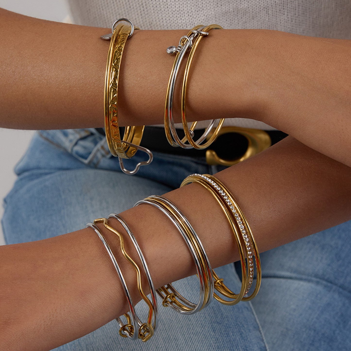 Layer bangles
