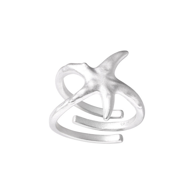 Sophia Sea star Silver ring