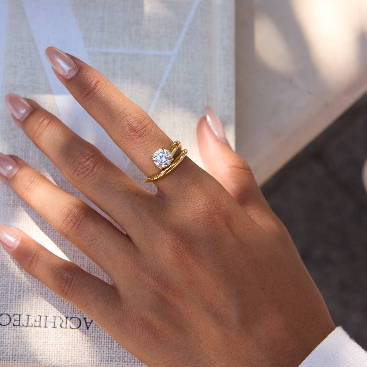 Valencia Zirconia Statement Ring