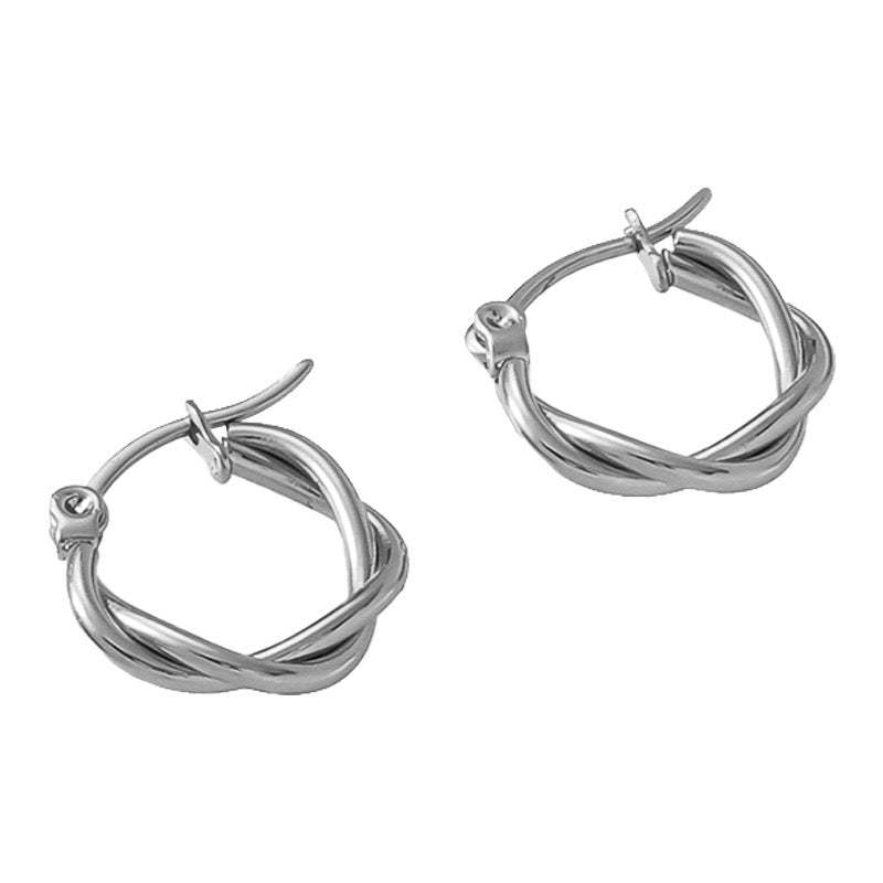 Classic chubby hoops