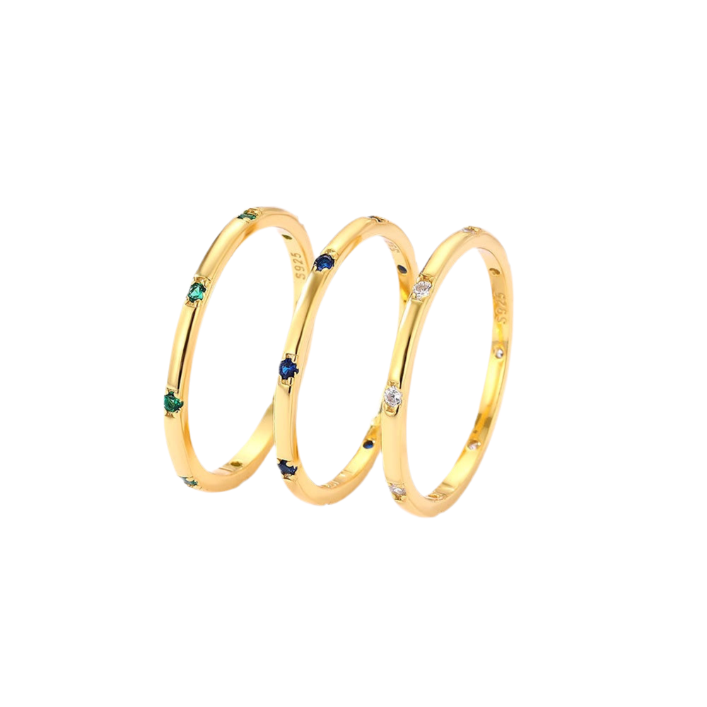 Junita Sterling silver band ring