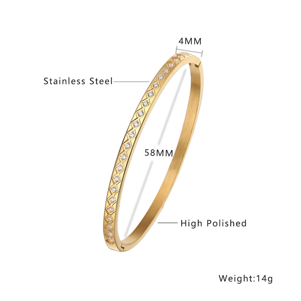 Dainty rock bangles