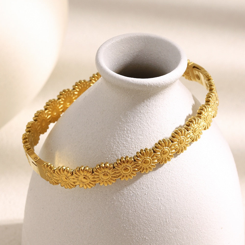 Sunflower bangle