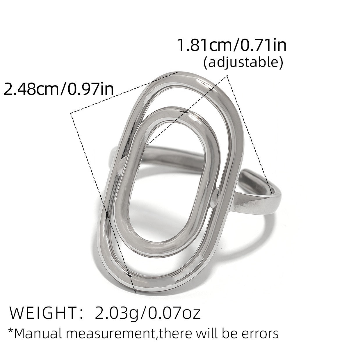 Silver paradise rings
