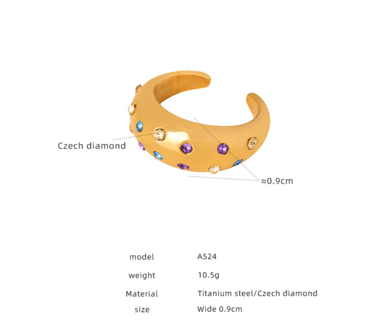 Allenyns rainbow rings