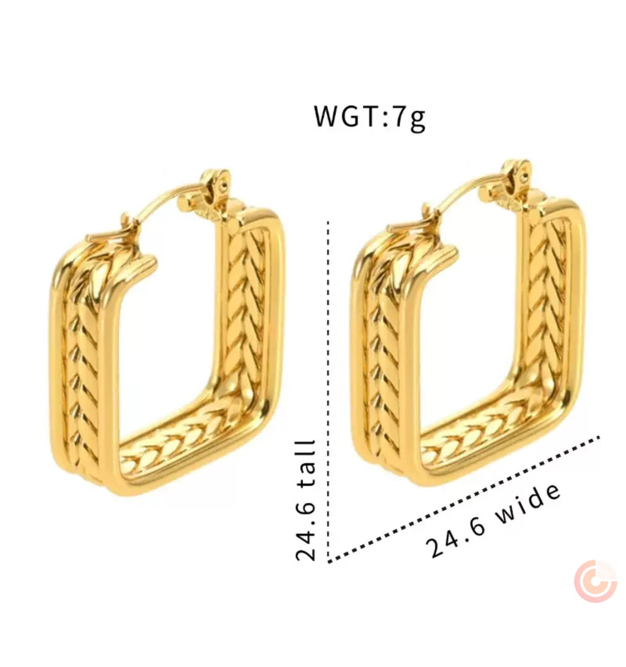 Twilly classic hoops