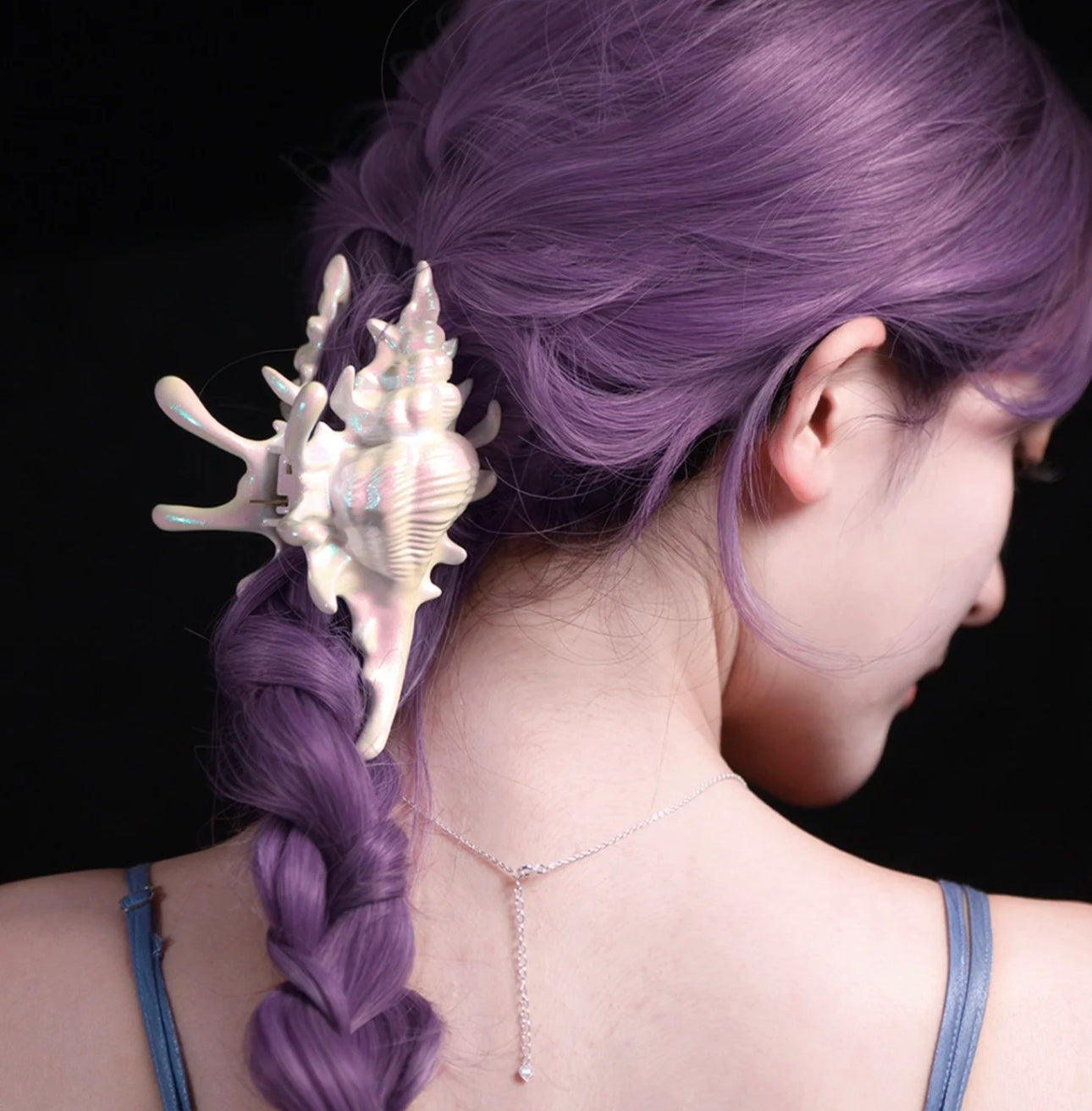 Sound of the ocean hair clips