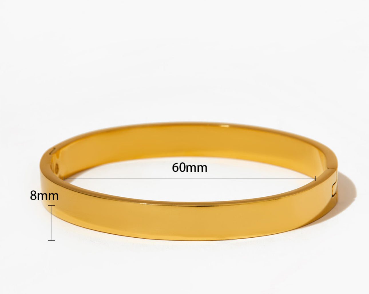 Classic hoop bangles