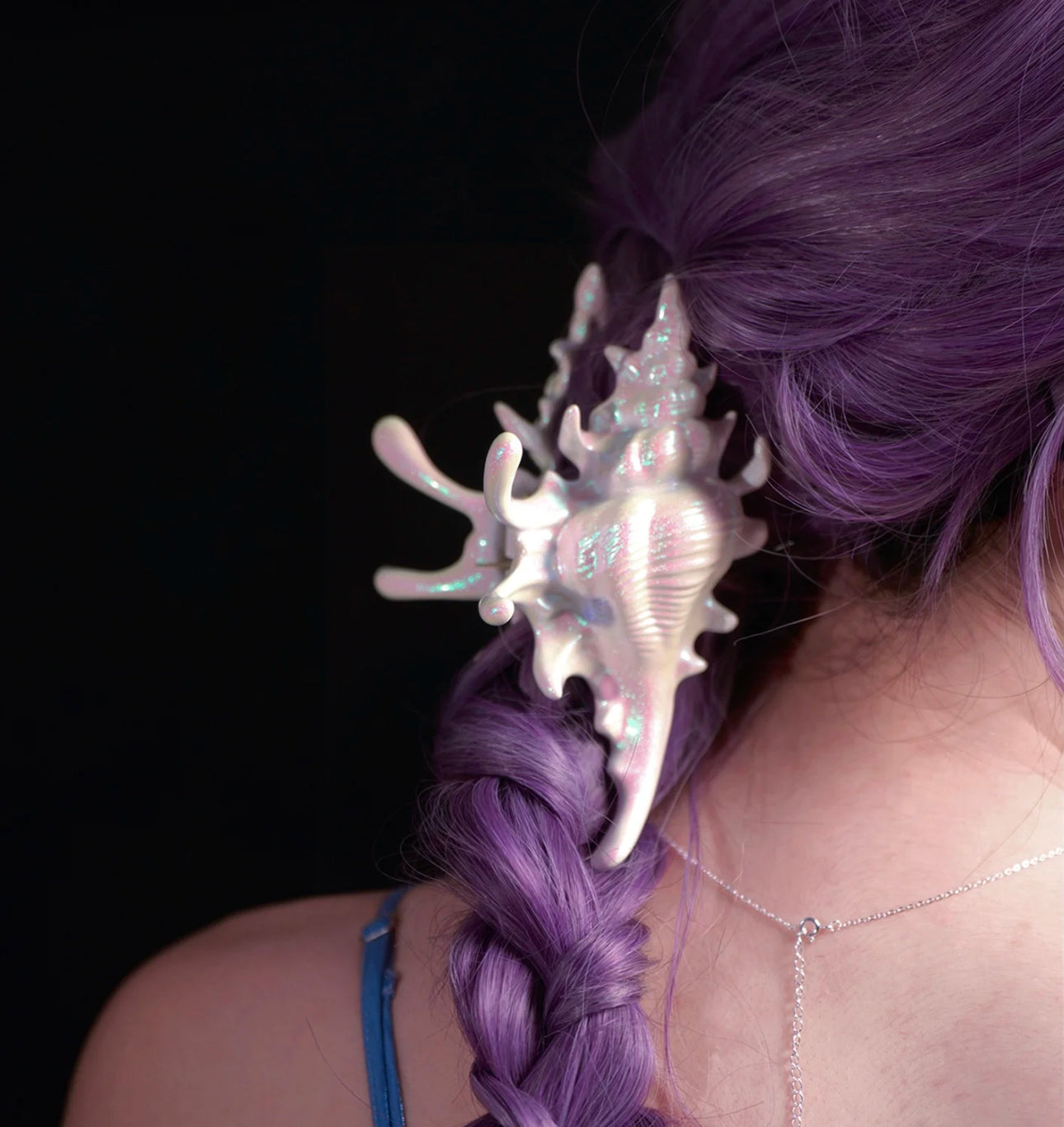 Sound of the ocean hair clips