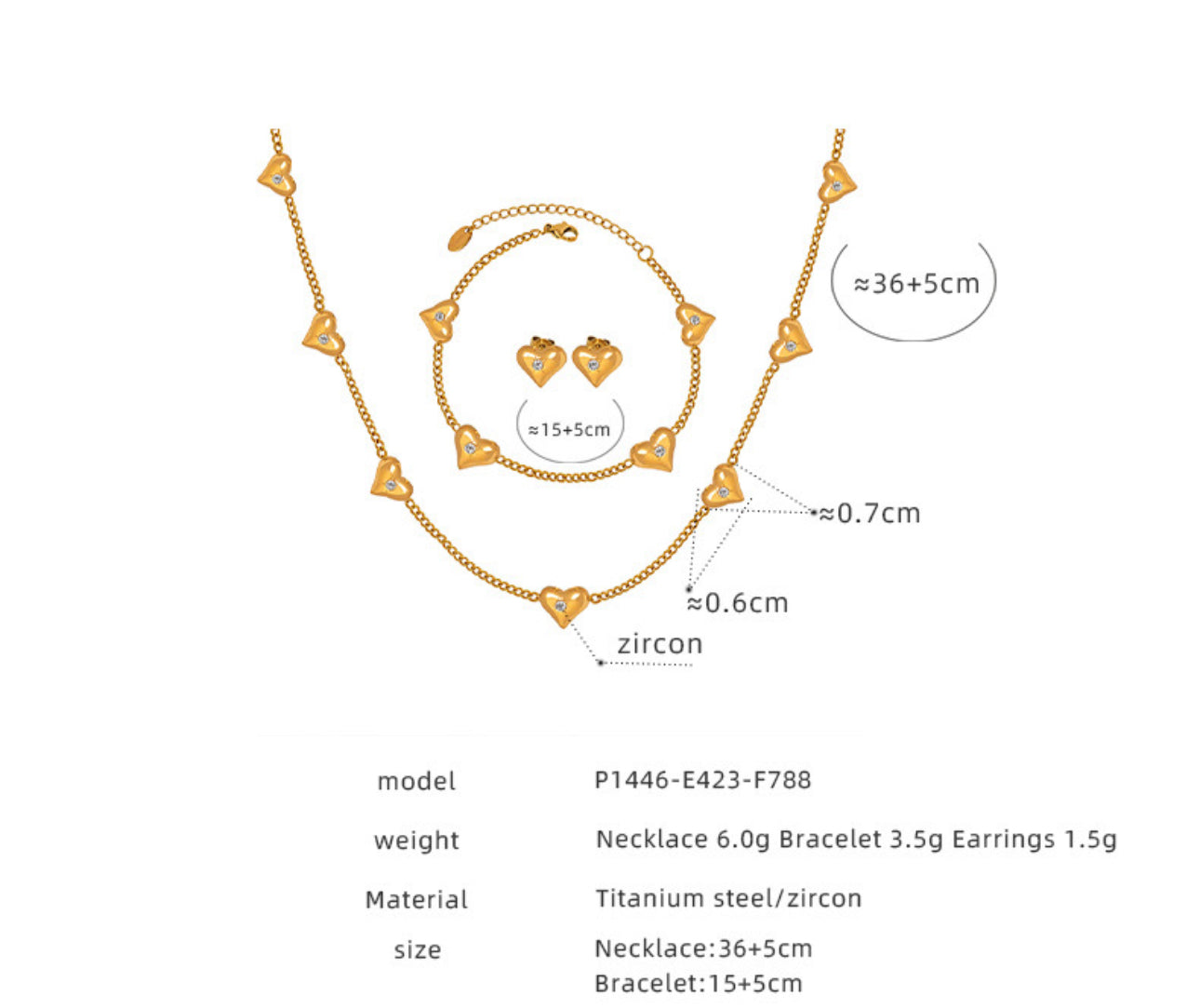 Shining heart collection