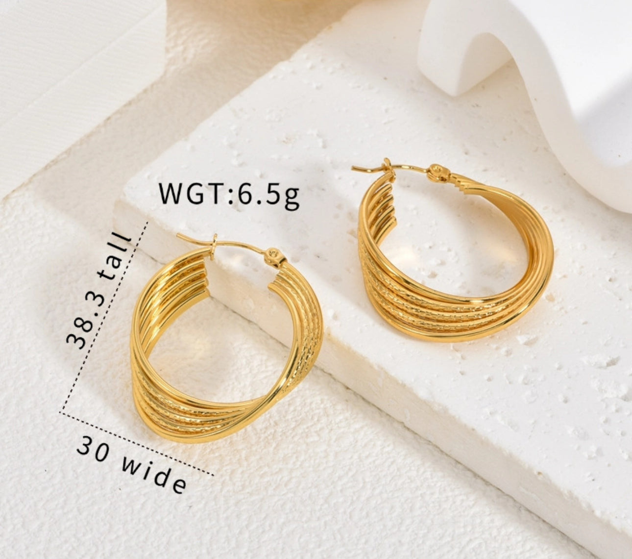 Twilly classic hoops