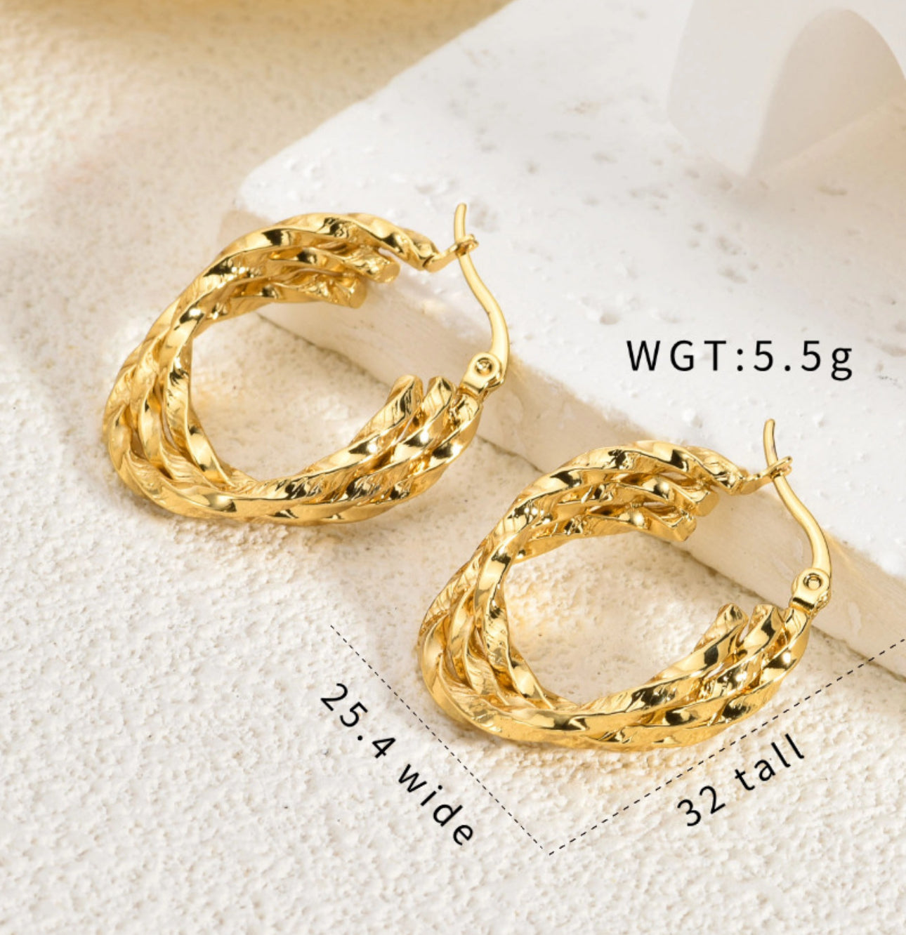 Twilly classic hoops